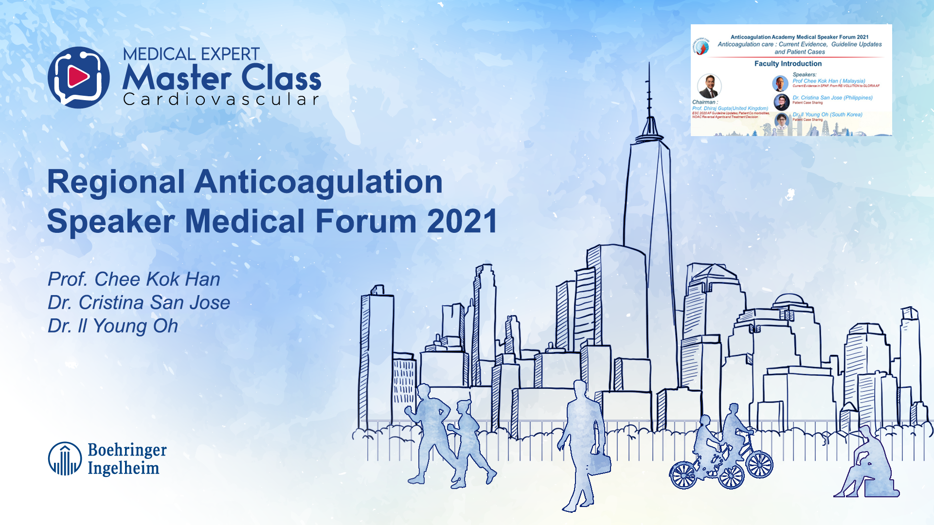 Regional Anticoagulation Speaker Medical Forum 2021