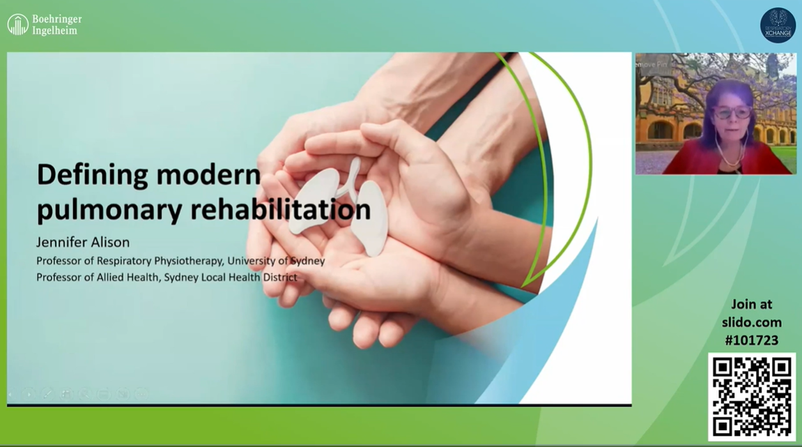 RRX||Defining Modern Pulmonary Rehabilitation by Prof. Jennifer Allison
                                                