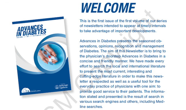 Diabetes magazine V1