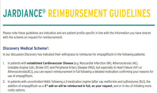 Reimbursement Information