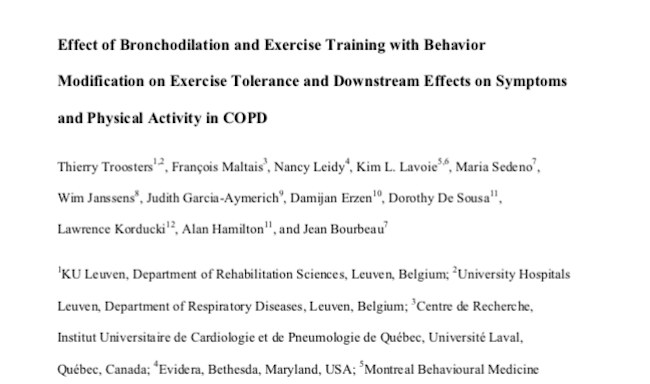 Thierry Troosters AJRCCM Articles in Press 