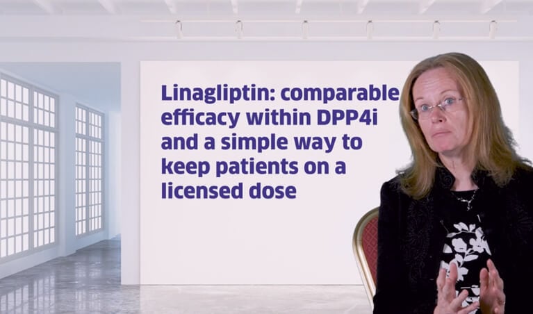 Linagliptin (Trajenta®): comparable efficacy within DPP4i and a simple way to keep patients on a licensed dose