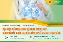 SAM 19/11/2022 – Chủ đề: Cập nhật điều trị bệnh lý nội khoa thường gặp: Bệnh phổi tắc nghẽn mạn tính, Tăng huyết áp & Đái tháo đường