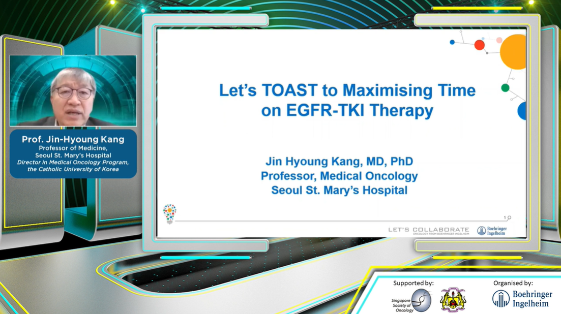Taking Cancer On Webinar – Let’s TOAST to Maximising Time on EGFR-TKI Therapy (Lecture)