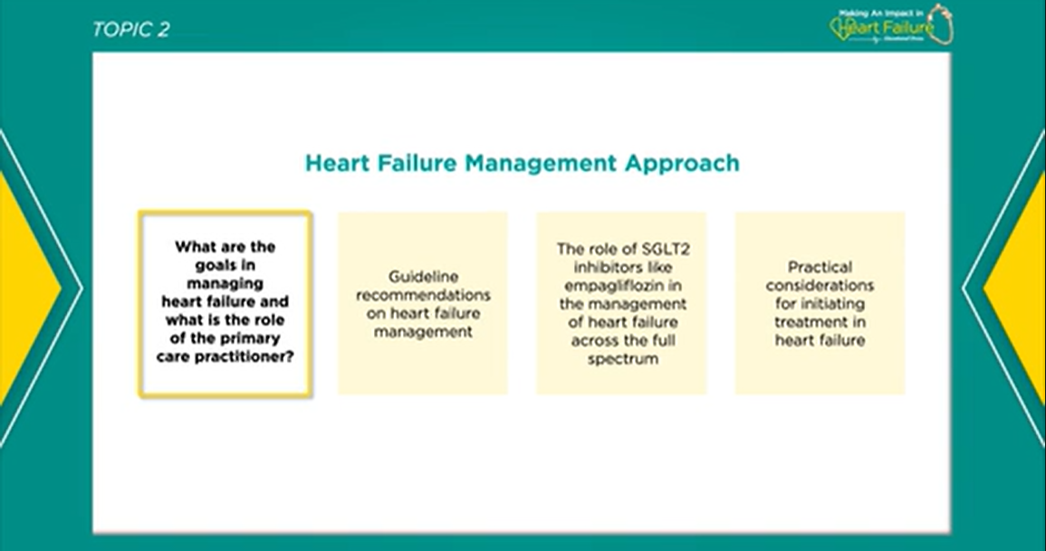 PTPHF||What are the goals in managing HF and what is the role of the primary care practitioner?