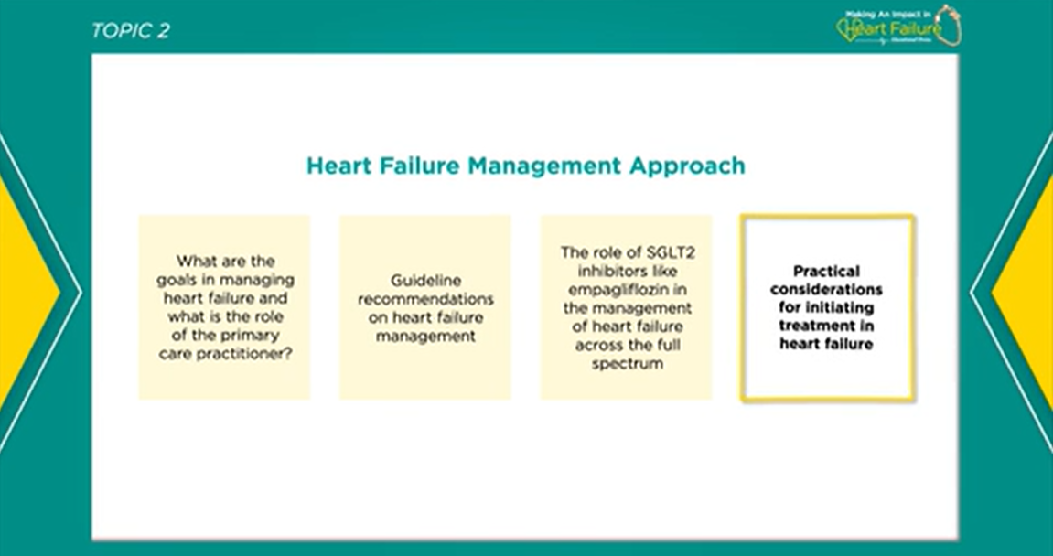 PTPHF||Practical considerations for initiating treatment in heart failure