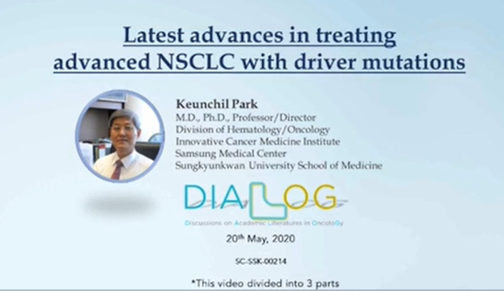 Latest advances in treating advanced NSCLC with driver mutations Part1