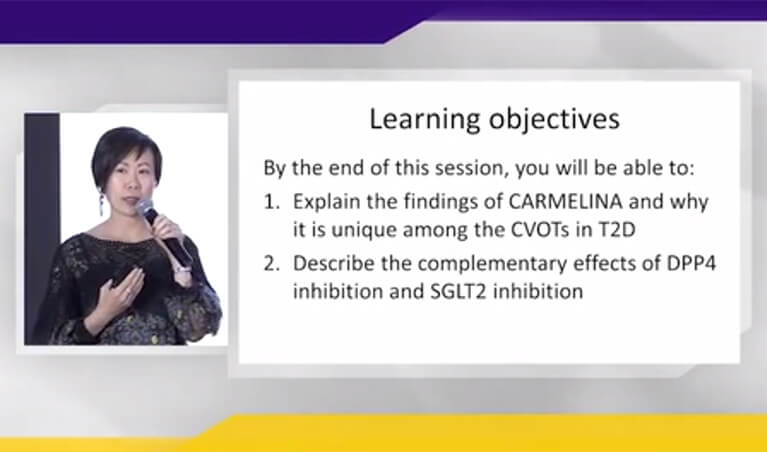 What makes CARMELINA Trial unique versus other DPP4i CVOTS? by Dr. Alice Cheng