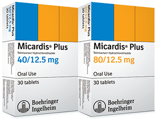 Telmisartan + HCTZ (Micardis Plus®)